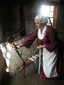 Wool Spinning Demonstration