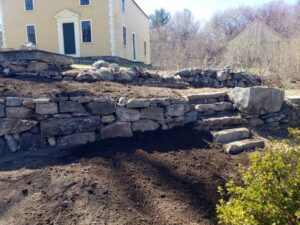 FWA-Stone wall rebuild